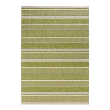 Covor de exterior NORTHRUGS Strap, 200 x 290 cm, verde