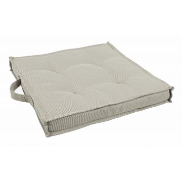 Perna de sezut decorativa, Zerach Square Bej, L40xl40 cm