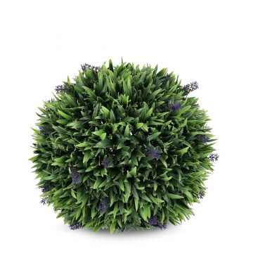 Planta artificiala gradina / terasa Lavender, Bizzotto, Ø 38 cm, polietilena, rezistenta la UV, verde