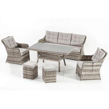 Set mobilier de gradina, Divona, Vivaldi, Crem