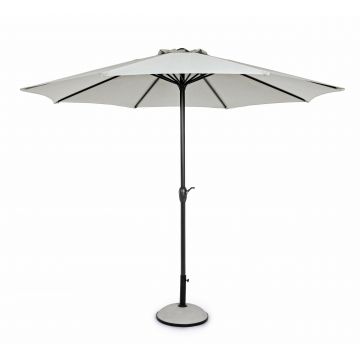 Umbrela de soare, Kalife Gri Deschis, Ø300xH242 cm