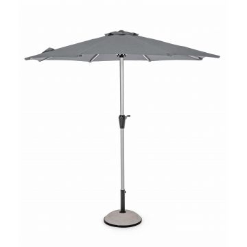 Umbrela de soare, Vienna B Gri Inchis / Gri, Ø250xH230 cm