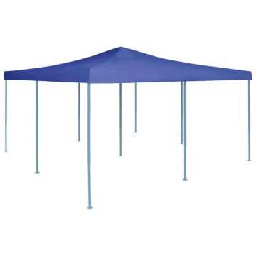 vidaXL Pavilion pliabil, albastru, 5 x 5 m vidaXL Pavilion pliabil, albastru, 5 x 5 m