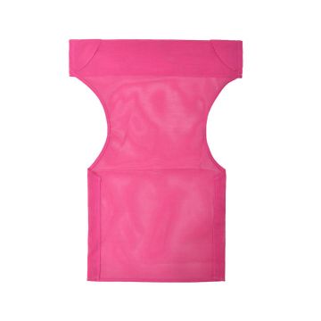Panza perforata Pakoworld pentru scaune tip director roz