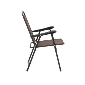 Set pentru gradina Pakoworld Kamelia 6 piese bej metal/sticla