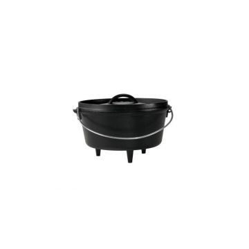 Ceaun din fonta cu capac - cuptor olandez Lodge 25,4 cm 4,7 litri L-10DCO3