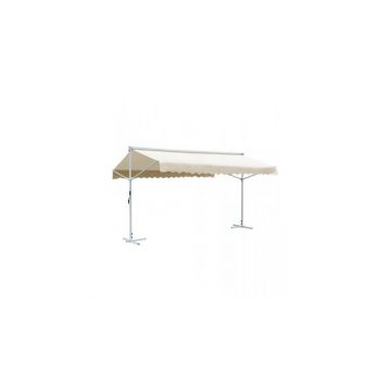 Copertina cu structura independenta, crem, 600 x 300 cm Copertina cu structura independenta, crem, 600 x 300 cm
