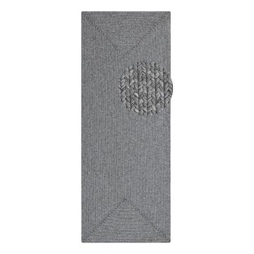 Covor gri de exterior 200x80 cm - NORTHRUGS