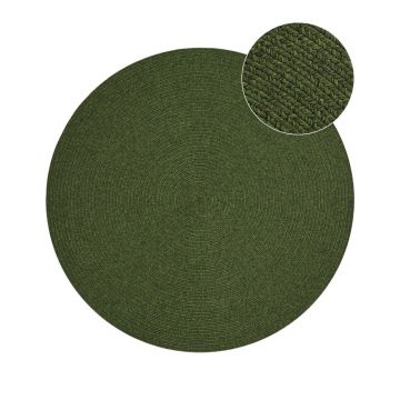 Covor verde rotund de exterior ø 150 cm - NORTHRUGS