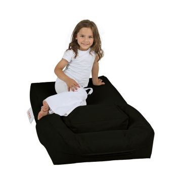 Fotoliu sac de grădină pentru copii cu taburet Single Kid – Floriane Garden