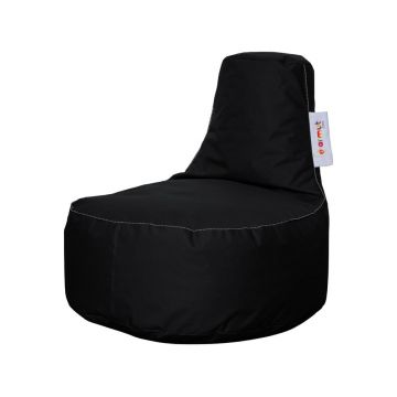 Fotoliu sac pentru grădină negru Eva – Floriane Garden
