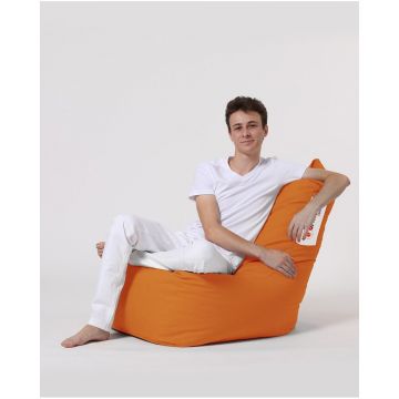 Fotoliu sac pentru grădină portocaliu Diamond XXL – Floriane Garden