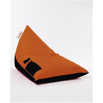 Fotoliu sac pentru grădină portocaliu Piramit Double – Floriane Garden