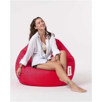 Fotoliu sac pentru grădină roșu Premium XXL – Floriane Garden