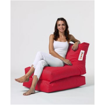 Fotoliu sac pentru grădină roșu Siesta – Floriane Garden