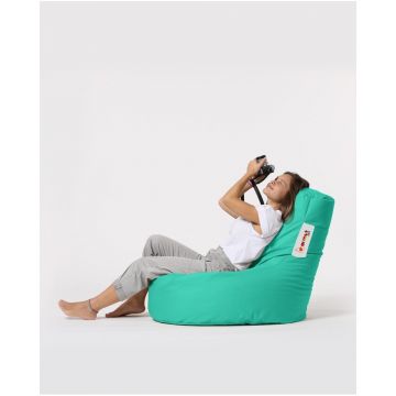 Fotoliu sac pentru grădină turcoaz Lina – Floriane Garden