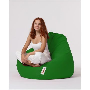 Fotoliu sac pentru grădină verde Premium XXL – Floriane Garden