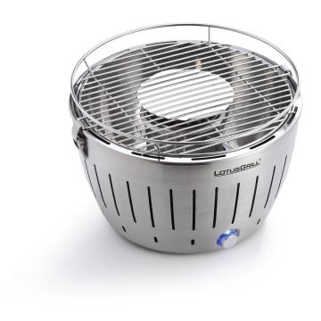 Grătar pe cărbuni fără fum LotusGrătar , colecție limitată din inox