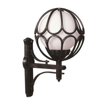 Lampa de exterior, Avonni, 685AVN1133, Plastic ABS, Alb/Negru