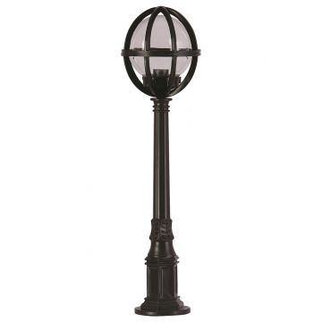 Lampadar de exterior, Avonni, 685AVN1102, Plastic ABS, Negru