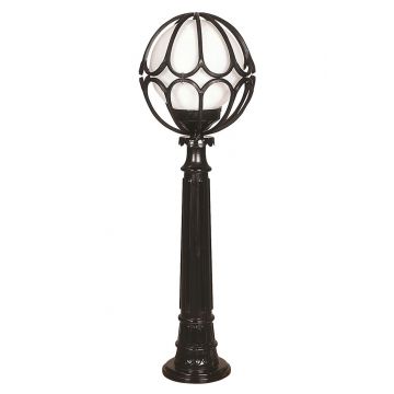 Lampadar de exterior, Avonni, 685AVN1136, Plastic ABS, Negru