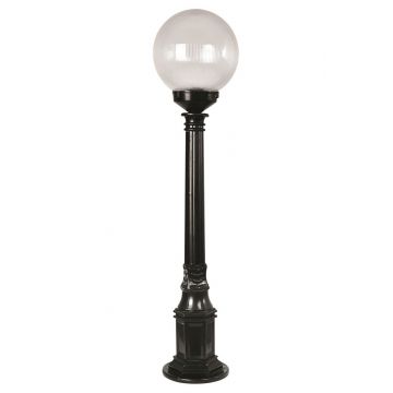 Lampadar de exterior, Avonni, 685AVN1148, Plastic ABS, Negru