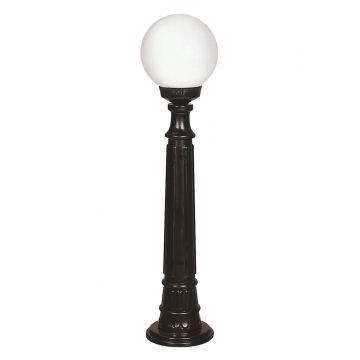 Lampadar de exterior, Avonni, 685AVN1152, Plastic ABS, Alb/Negru