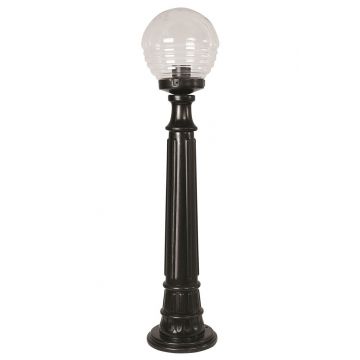 Lampadar de exterior, Avonni, 685AVN1176, Plastic ABS, Negru