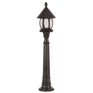 Lampadar de exterior, Avonni, 685AVN1225, Plastic ABS, Negru