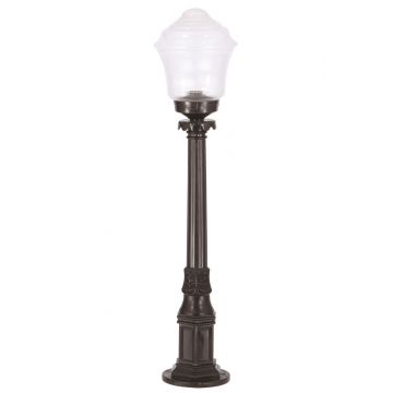 Lampadar de exterior, Avonni, 685AVN1322, Plastic ABS, Negru