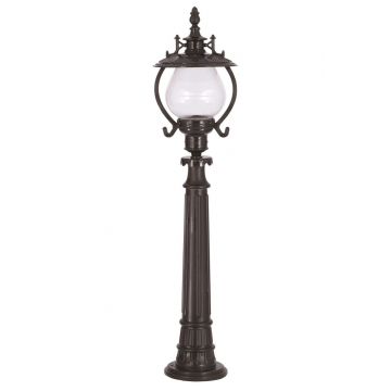 Lampadar de exterior, Avonni, 685AVN1345, Plastic ABS, Negru