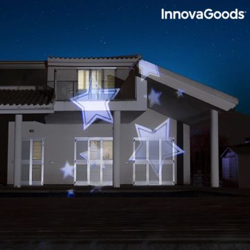 Proiector LED decorativ pentru exterior InnovaGoods, Ø9x14 cm