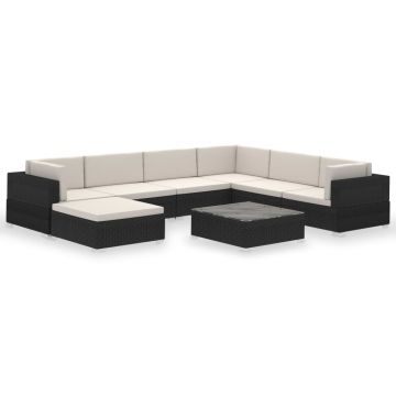 Set mobilier de gradina cu perne