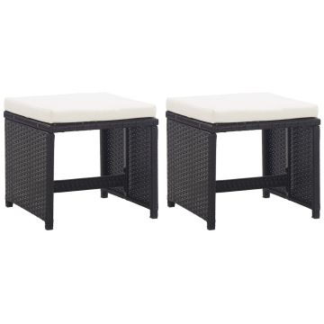 Taburete de gradina cu perne