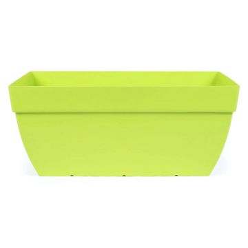Ghiveci Capri, 100x45x45 cm, polipropilena, verde