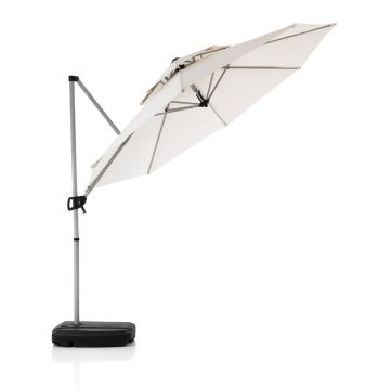 Umbrelă de soare albă ø 350 cm Numana – Tomasucci
