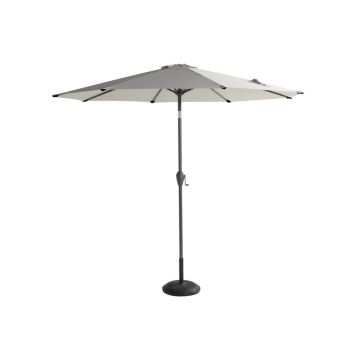 Umbrelă de soare gri deschis ø 270 cm Sunline – Hartman