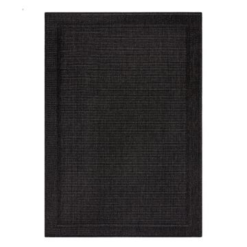 Covor de exterior gri închis 133x170 cm Weave – Flair Rugs