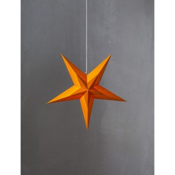 Decorațiune luminoasă pentru Crăciun Star Trading Diva, portocaliu, ø 60 cm