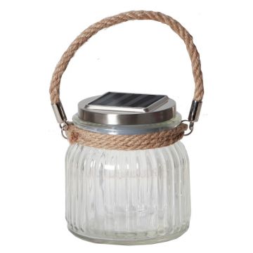 Felinar LED Star Trading Glass, înălțime 11,5 cm