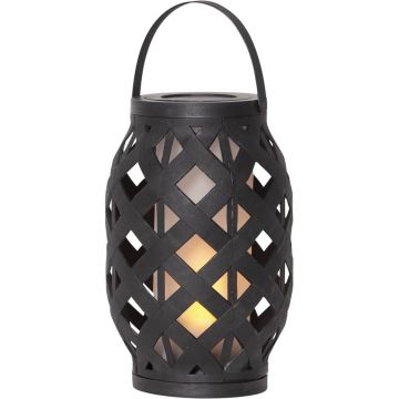 Felinar Star Trading Flame Lantern, înălțime 23 cm, negru