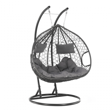 Scaun agatat, gri, DALVEA 2 NEW