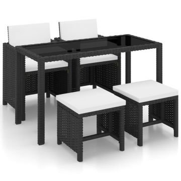 Set mobilier de exterior cu perne