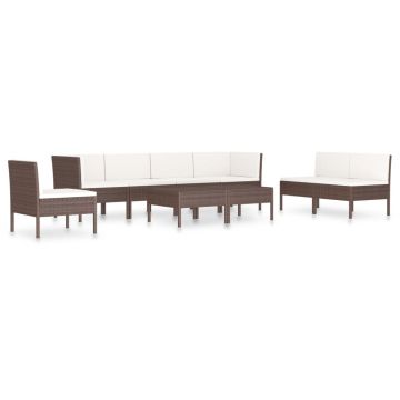 Set mobilier de gradina cu perne