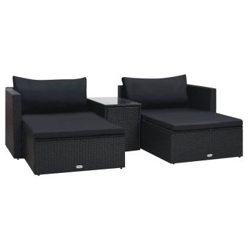 Set mobilier de gradina cu perne