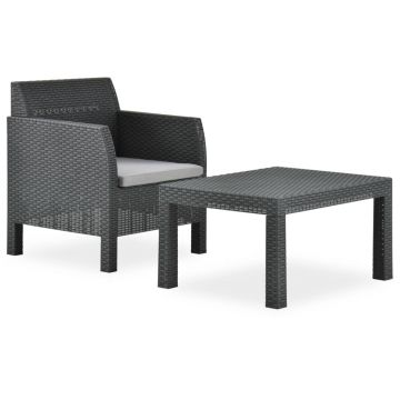 Set mobilier de gradina cu perne