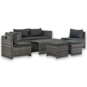 Set mobilier de gradina cu perne