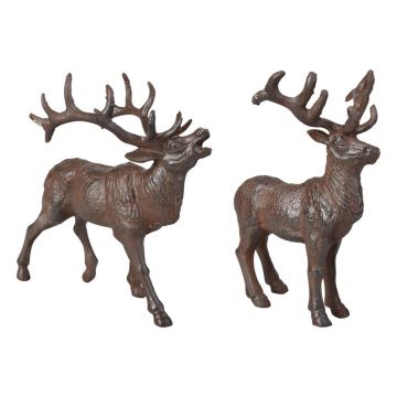 Statuete de grădină 2 buc. din metal Deer – Esschert Design