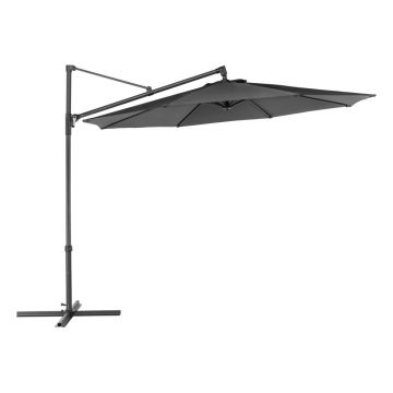 Umbrelă de soare gri ø 300 cm Roja - Rojaplast
