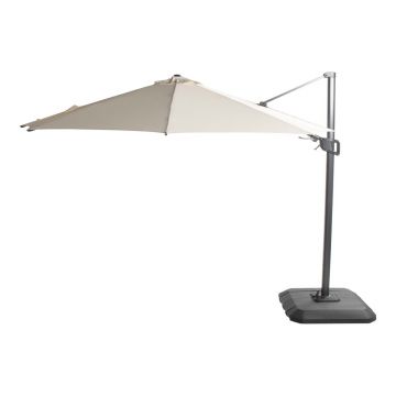 Umbrelă de soare Hartman Deluxe, ø 350 cm, bej